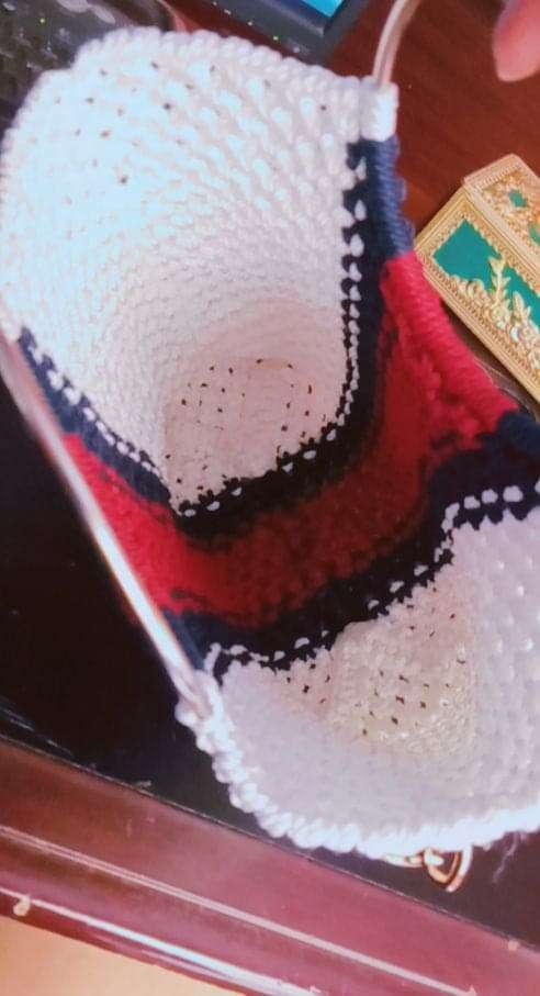 حقيبة يد مكرمية هاند ميد